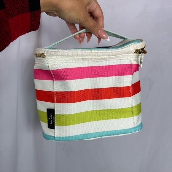 kate spade candy stripe lunch tote - Picture 3 of 9